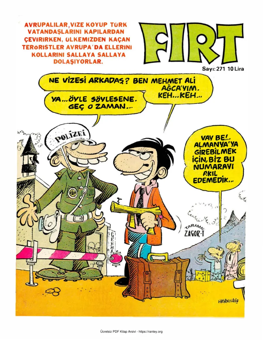 Fırt 1981 Sayı 271 kapak görseli