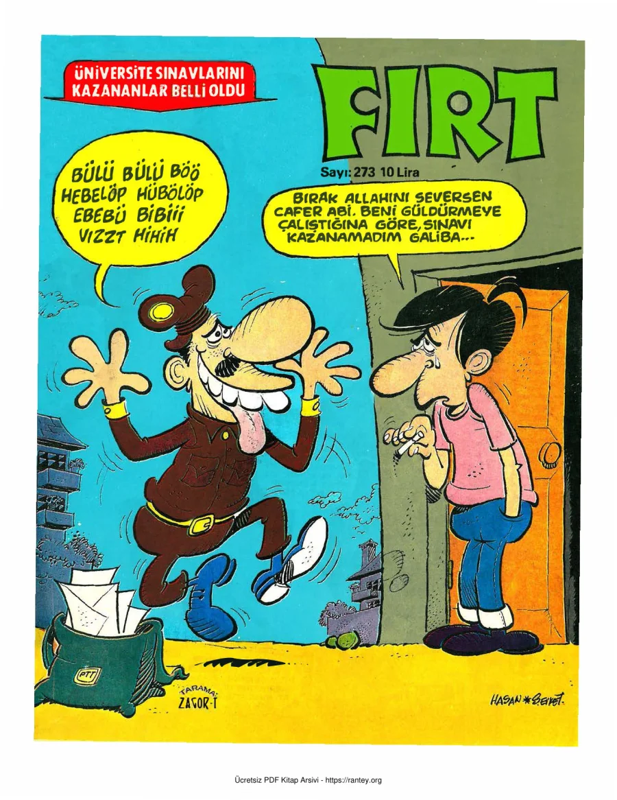 Fırt 1981 Sayı 273 kapak görseli
