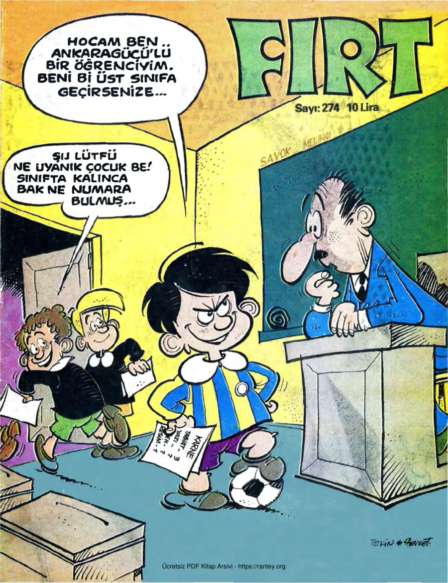 Fırt 1981 Sayı 274 kapak görseli