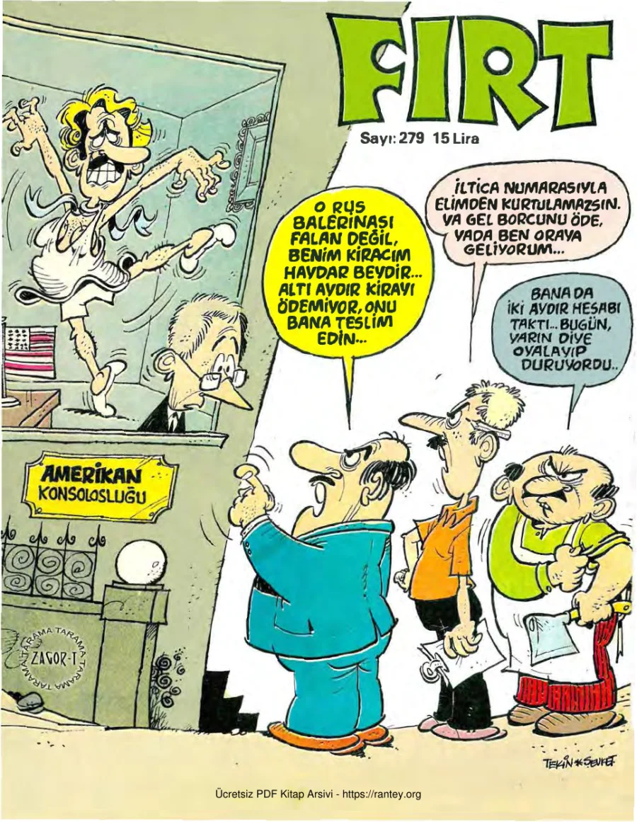 Fırt 1981 Sayı 279 kapak görseli