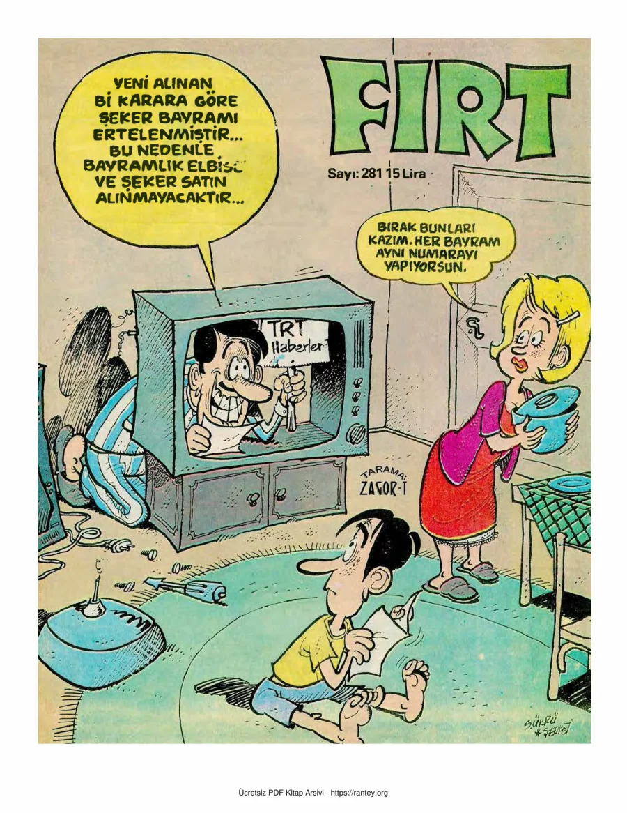 Fırt 1981 Sayı 281 kapak görseli