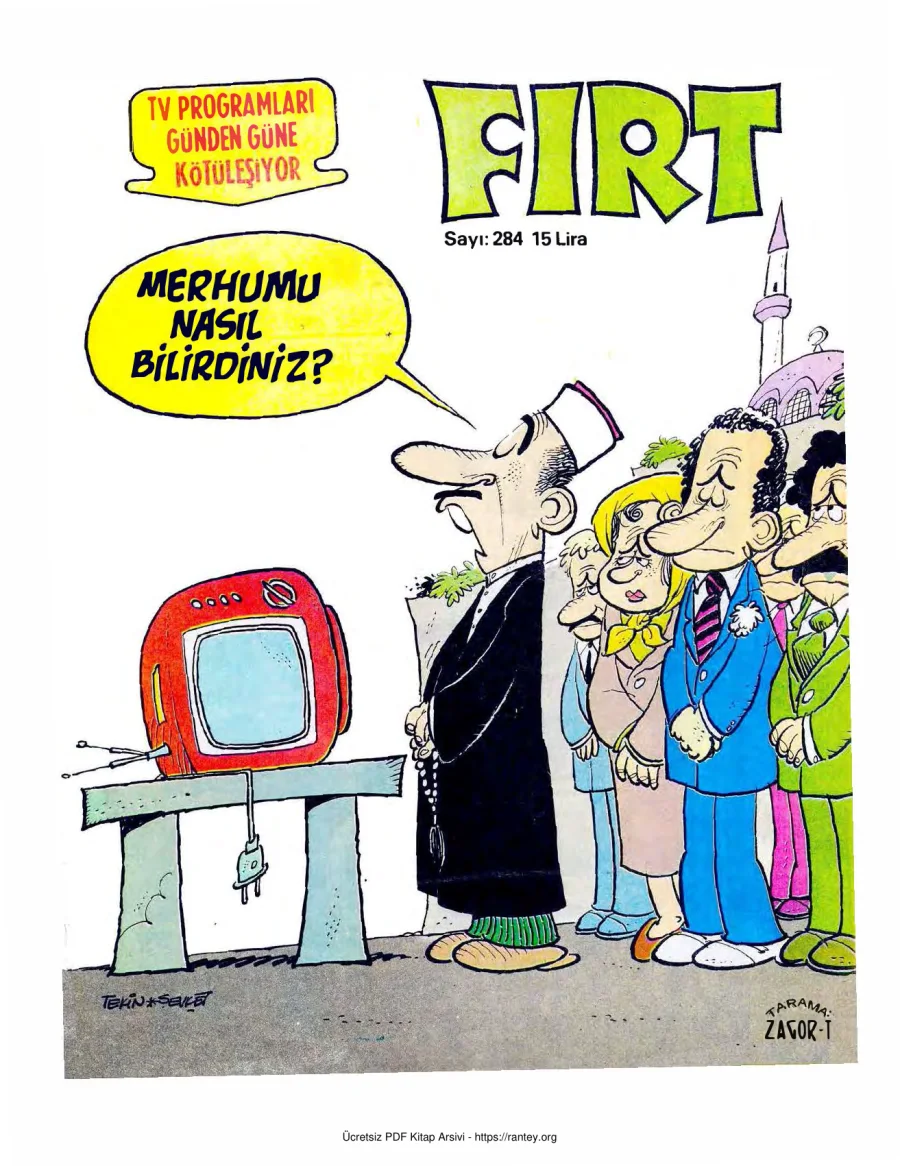 Fırt 1981 Sayı 284 kapak görseli