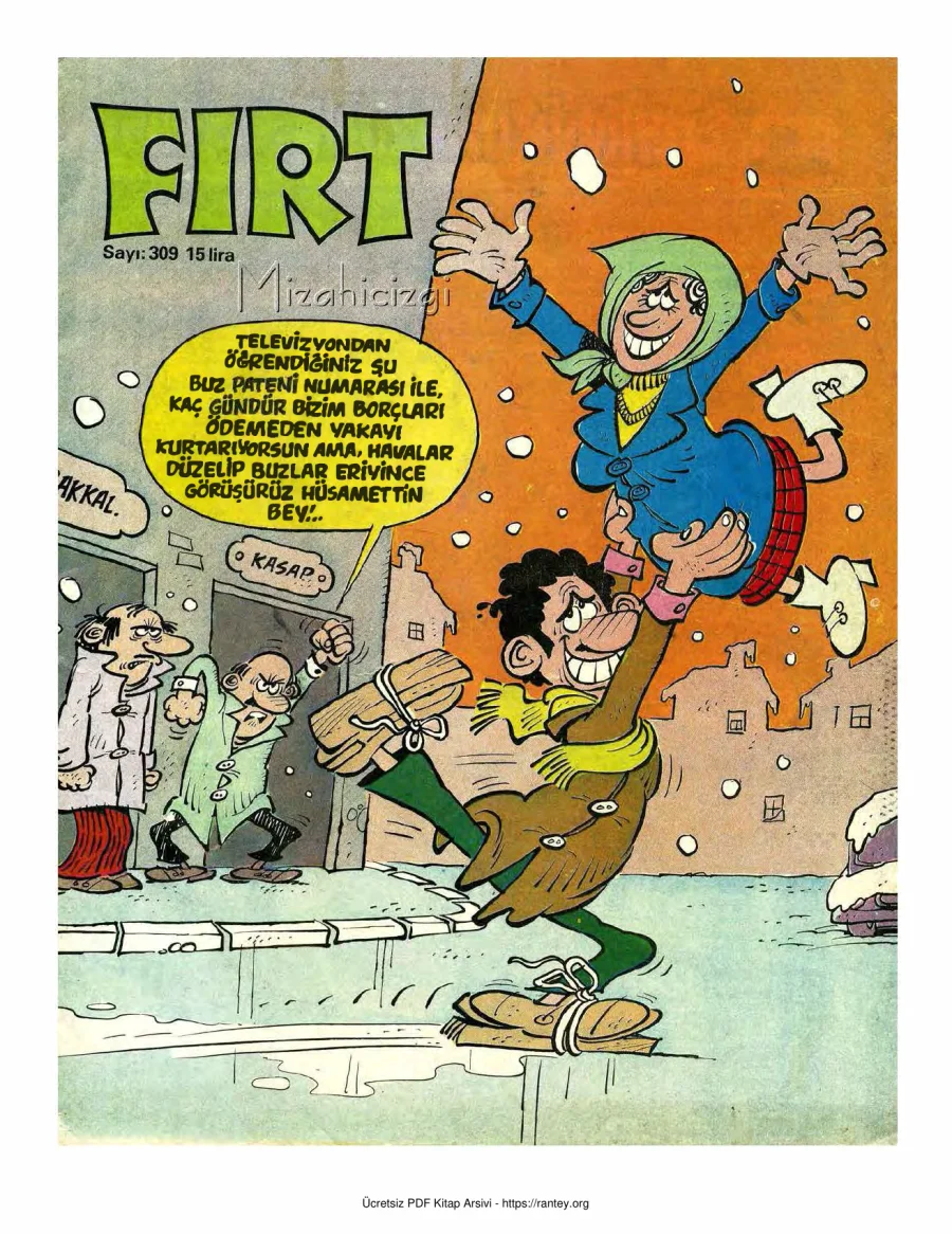 Fırt 1982 Sayı 309 kapak görseli