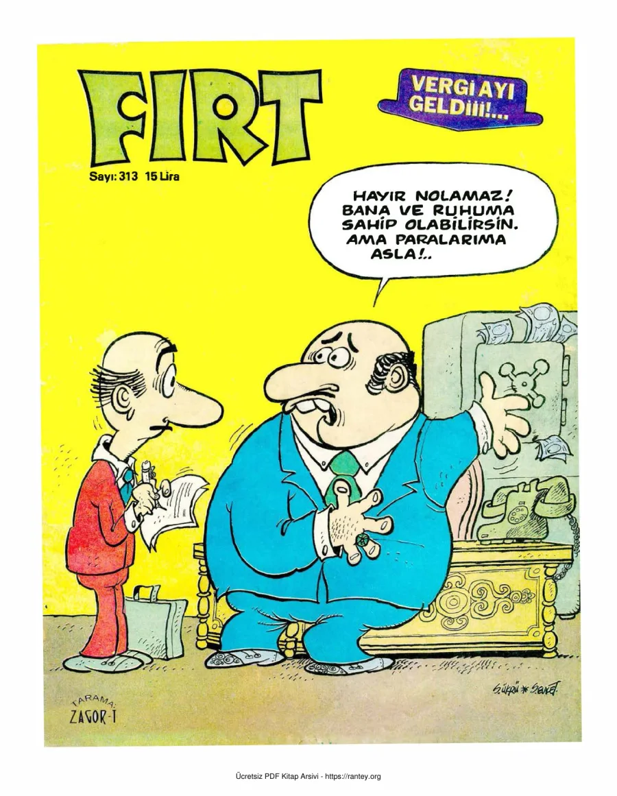 Fırt 1982 Sayı 313 kapak görseli