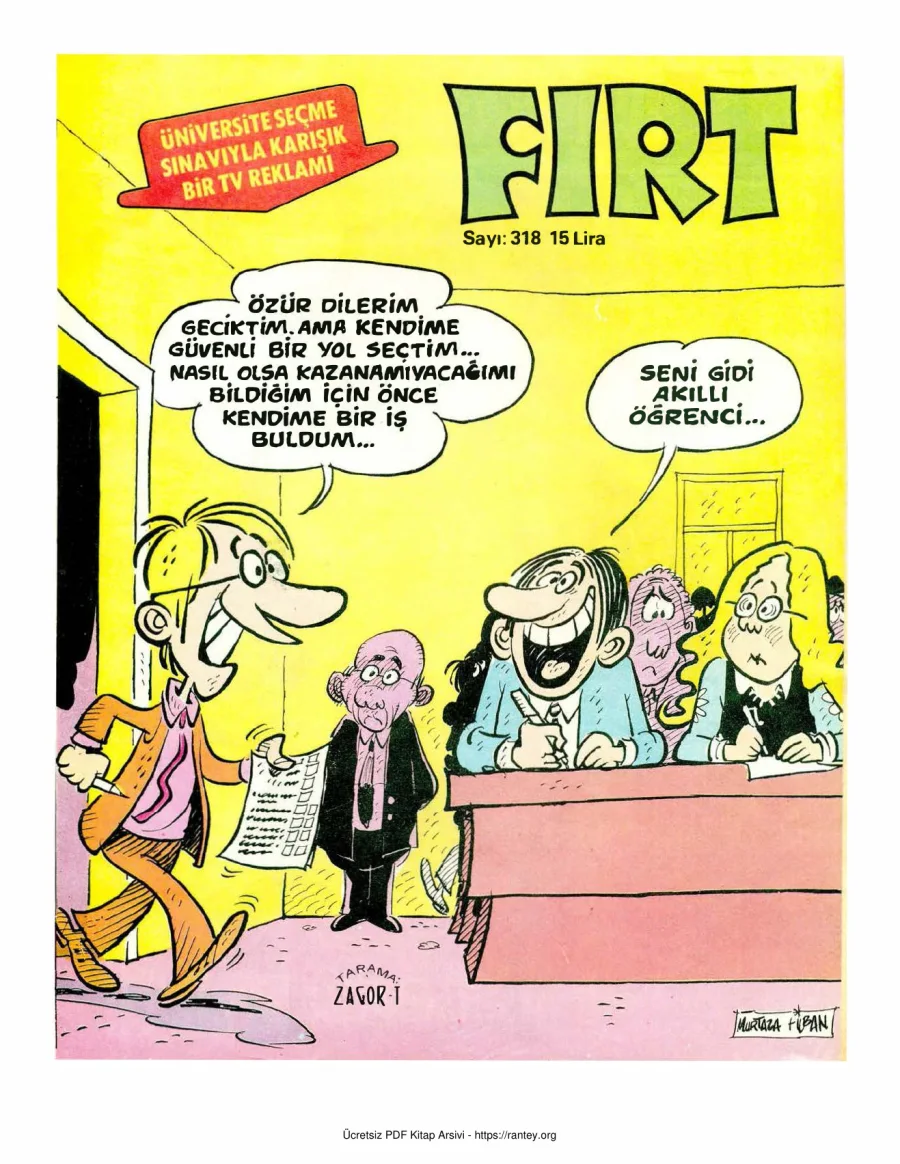 Fırt 1982 Sayı 318 kapak görseli