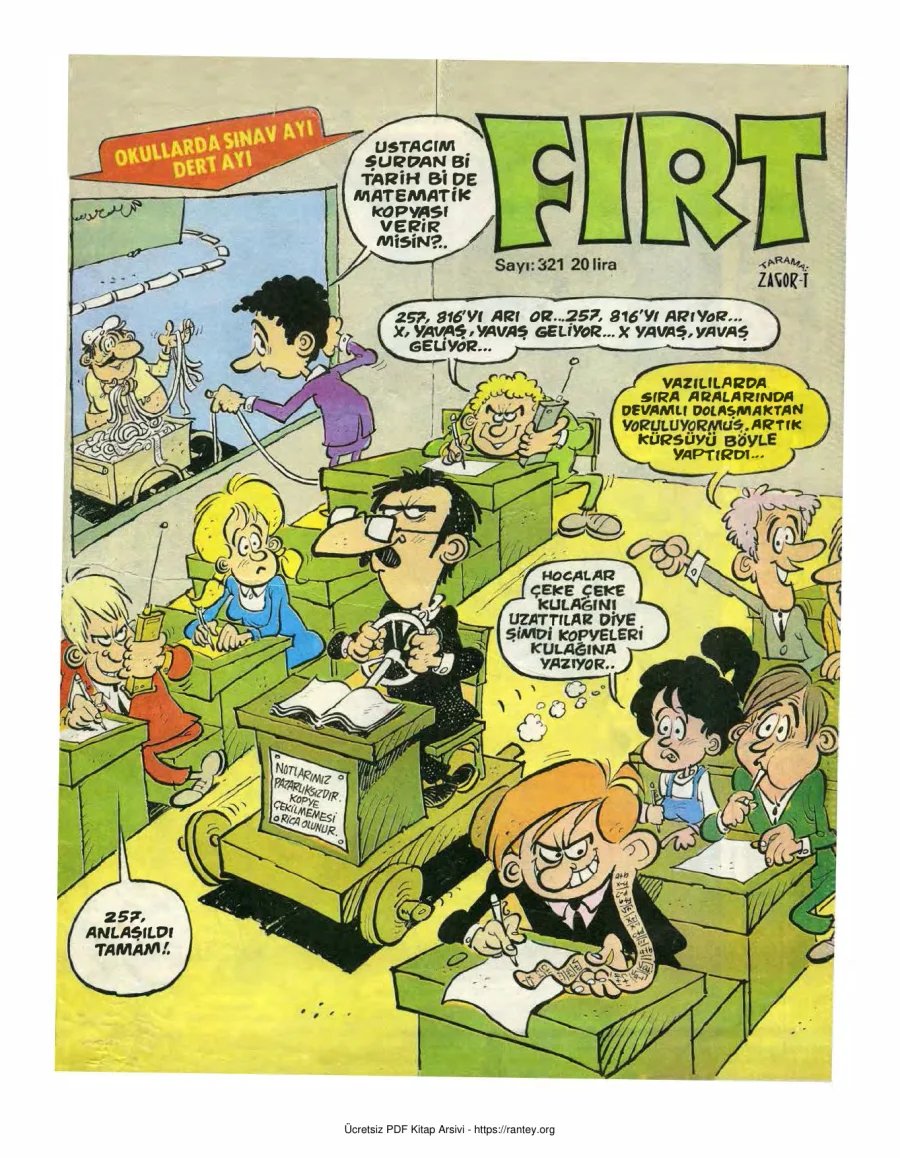 Fırt 1982 Sayı 321 kapak görseli