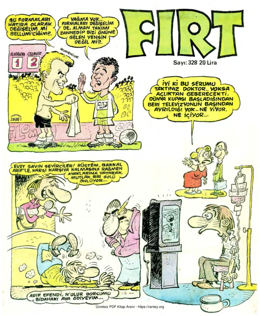 Fırt 1982 Sayı 328 kapak görseli