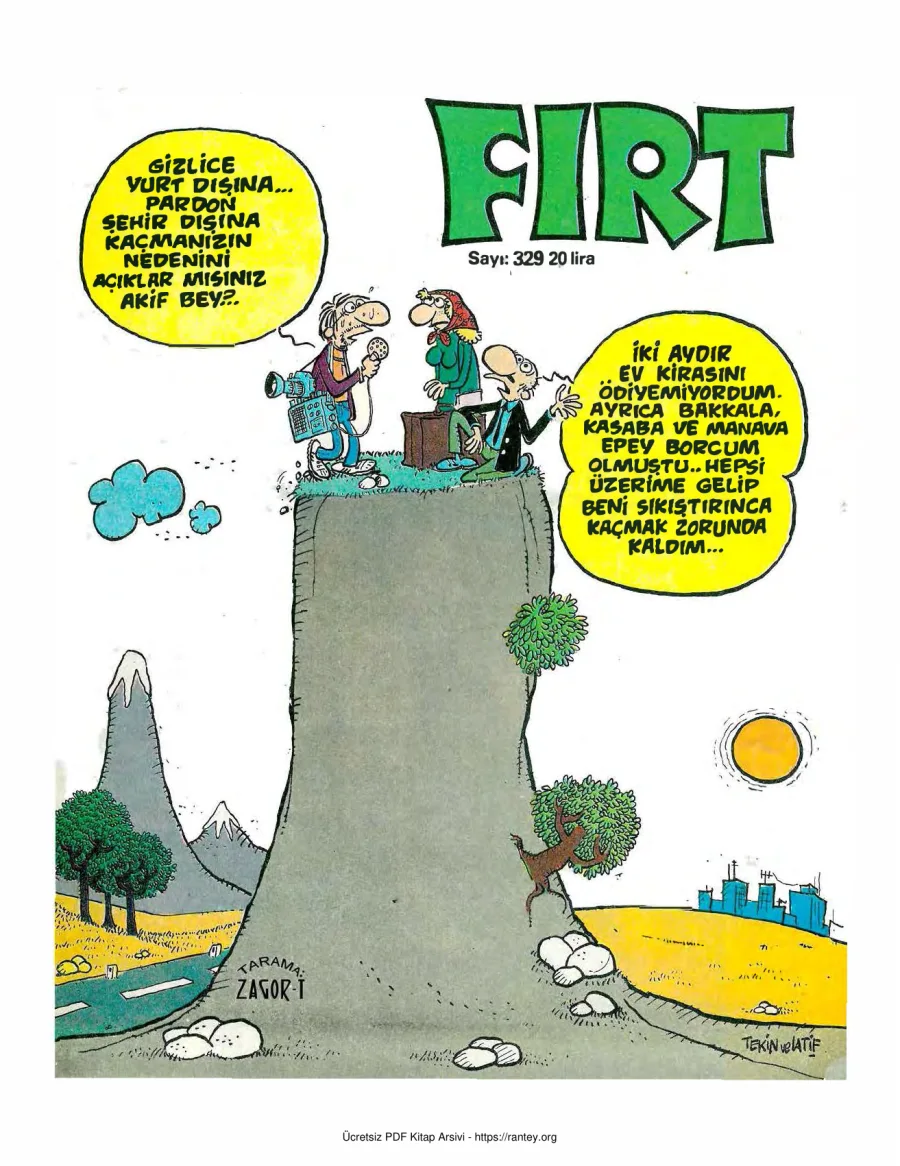 Fırt 1982 Sayı 329 kapak görseli