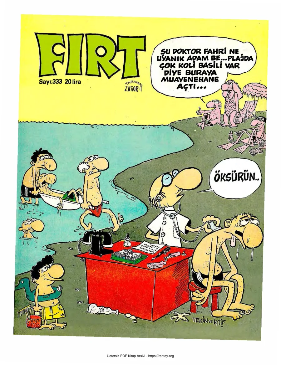 Fırt 1982 Sayı 333 kapak görseli