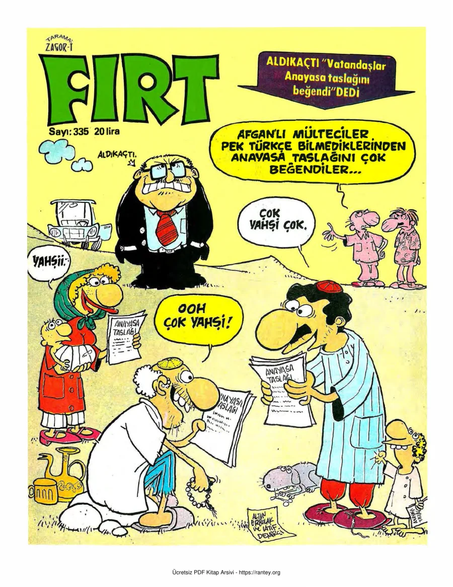 Fırt 1982 Sayı 335 kapak görseli