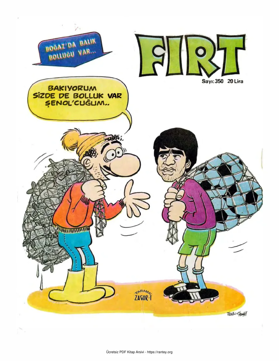 Fırt 1982 Sayı 350 kapak görseli