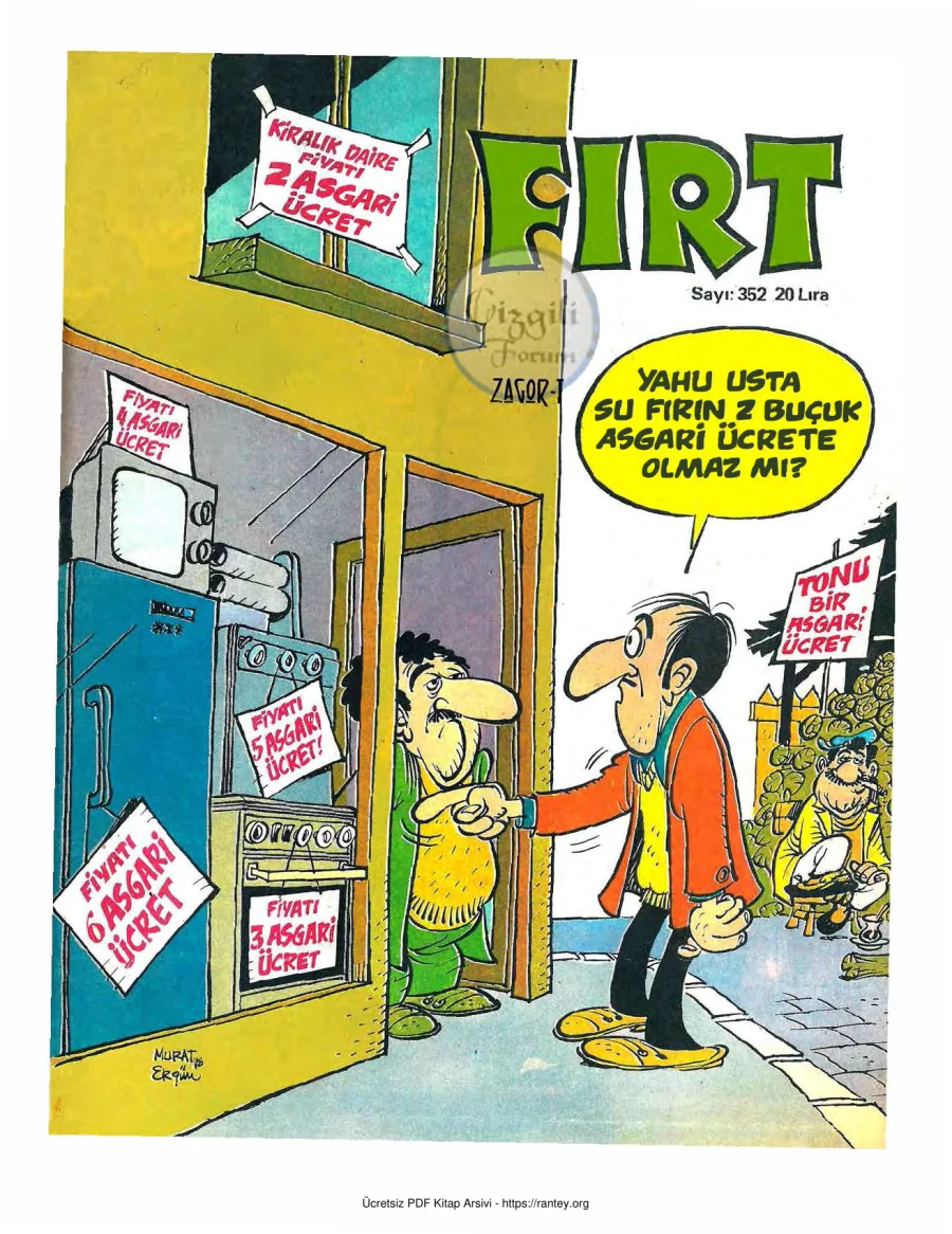 Fırt 1982 Sayı 352 kapak görseli