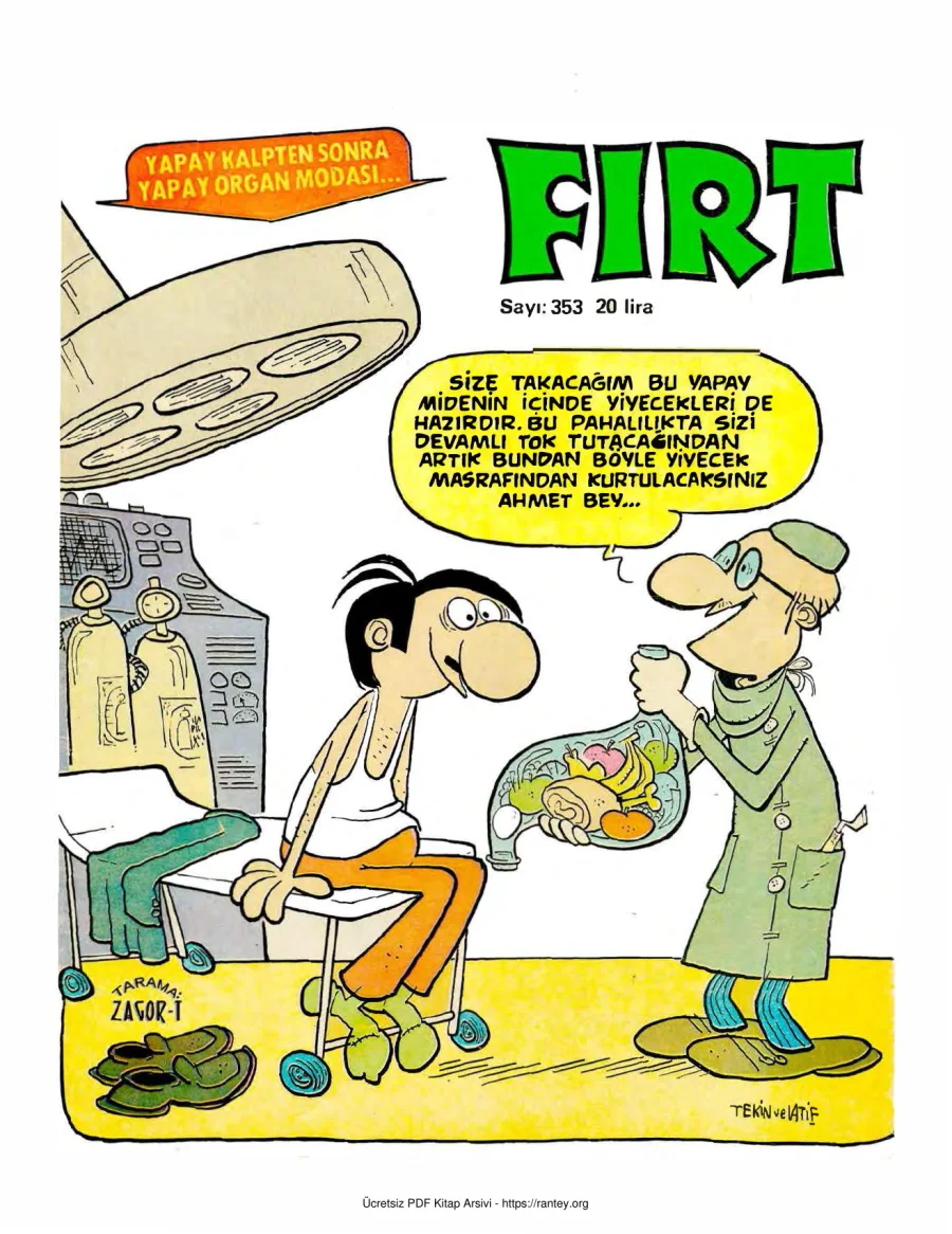 Fırt 1982 Sayı 353 kapak görseli