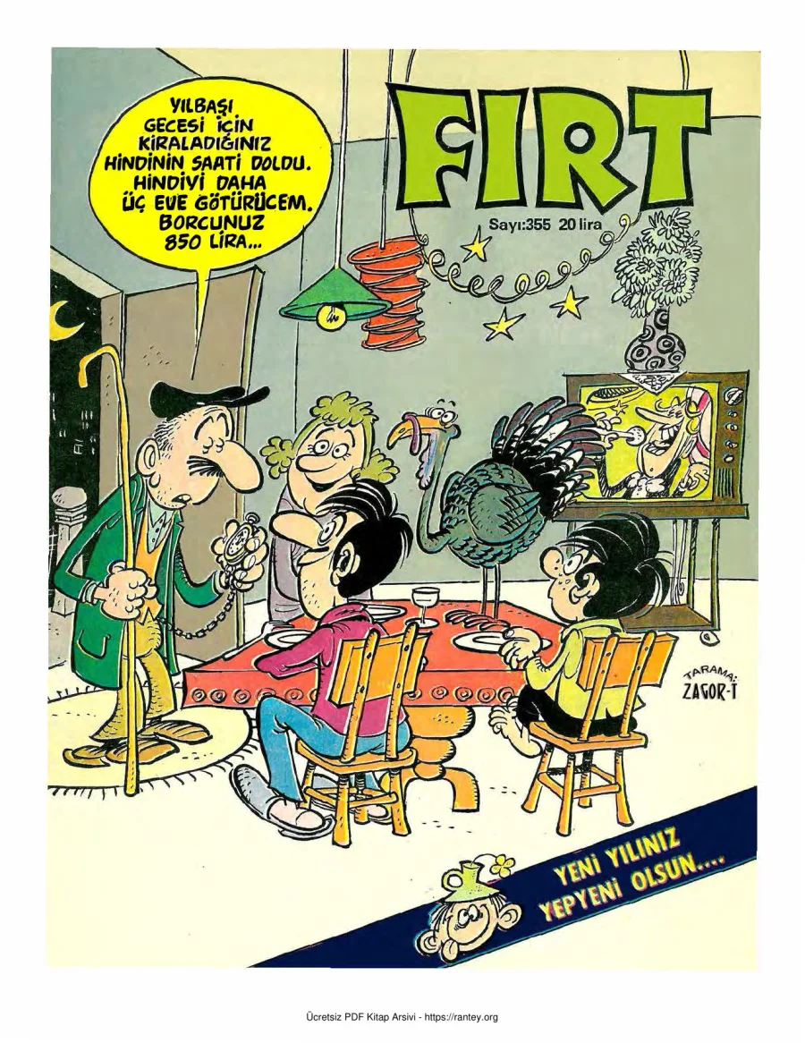 Fırt 1982 Sayı 355 kapak görseli