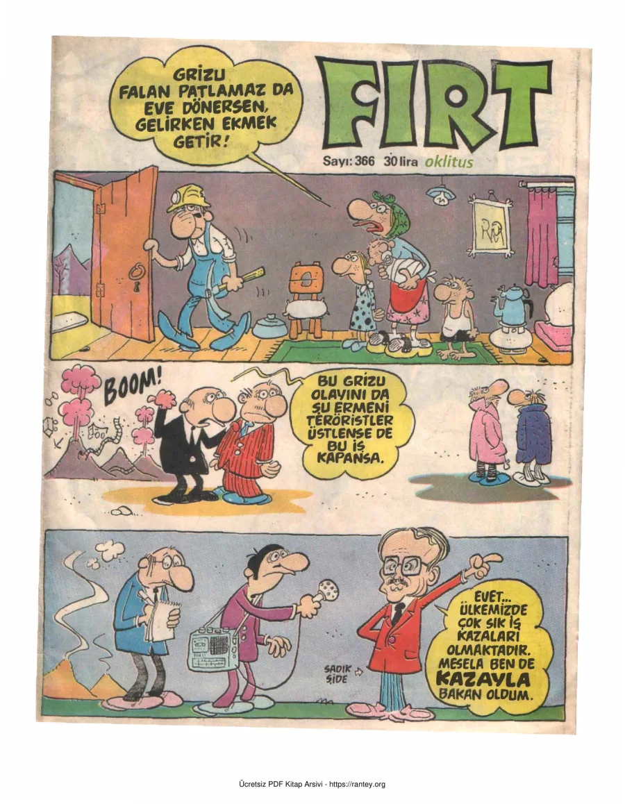 Fırt 1983 Sayı 366 kapak görseli