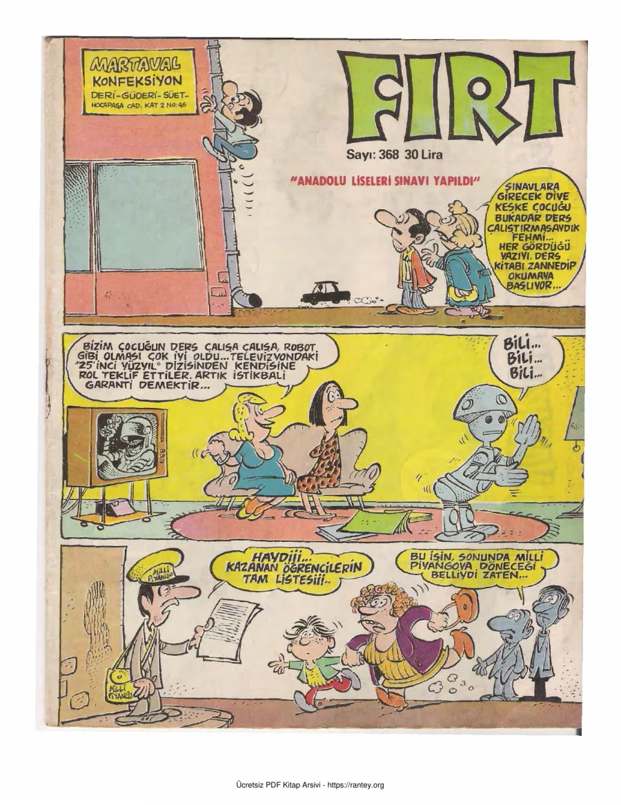 Fırt 1983 Sayı 368 kapak görseli