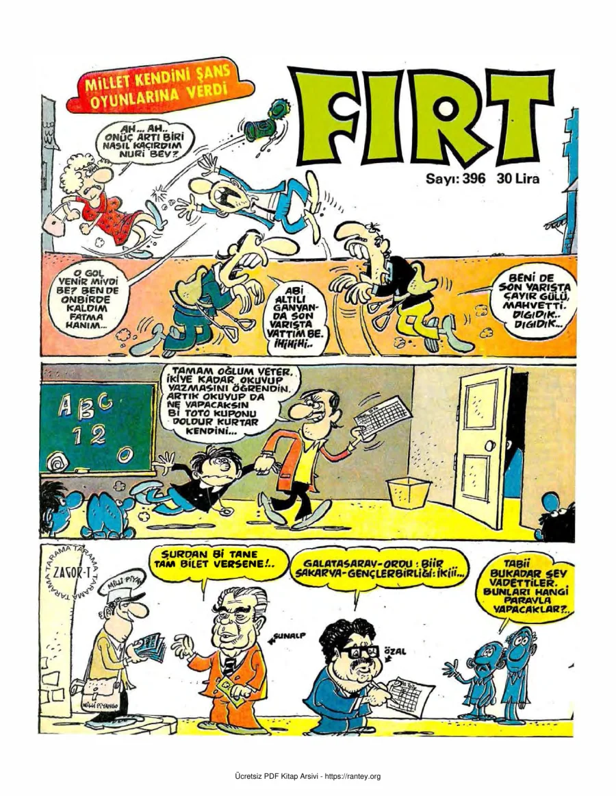 Fırt 1983 Sayı 396 kapak görseli