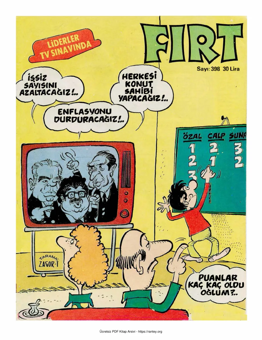 Fırt 1983 Sayı 398 kapak görseli