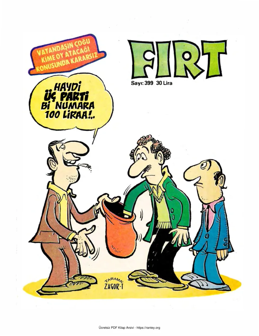 Fırt 1983 Sayı 399 kapak görseli