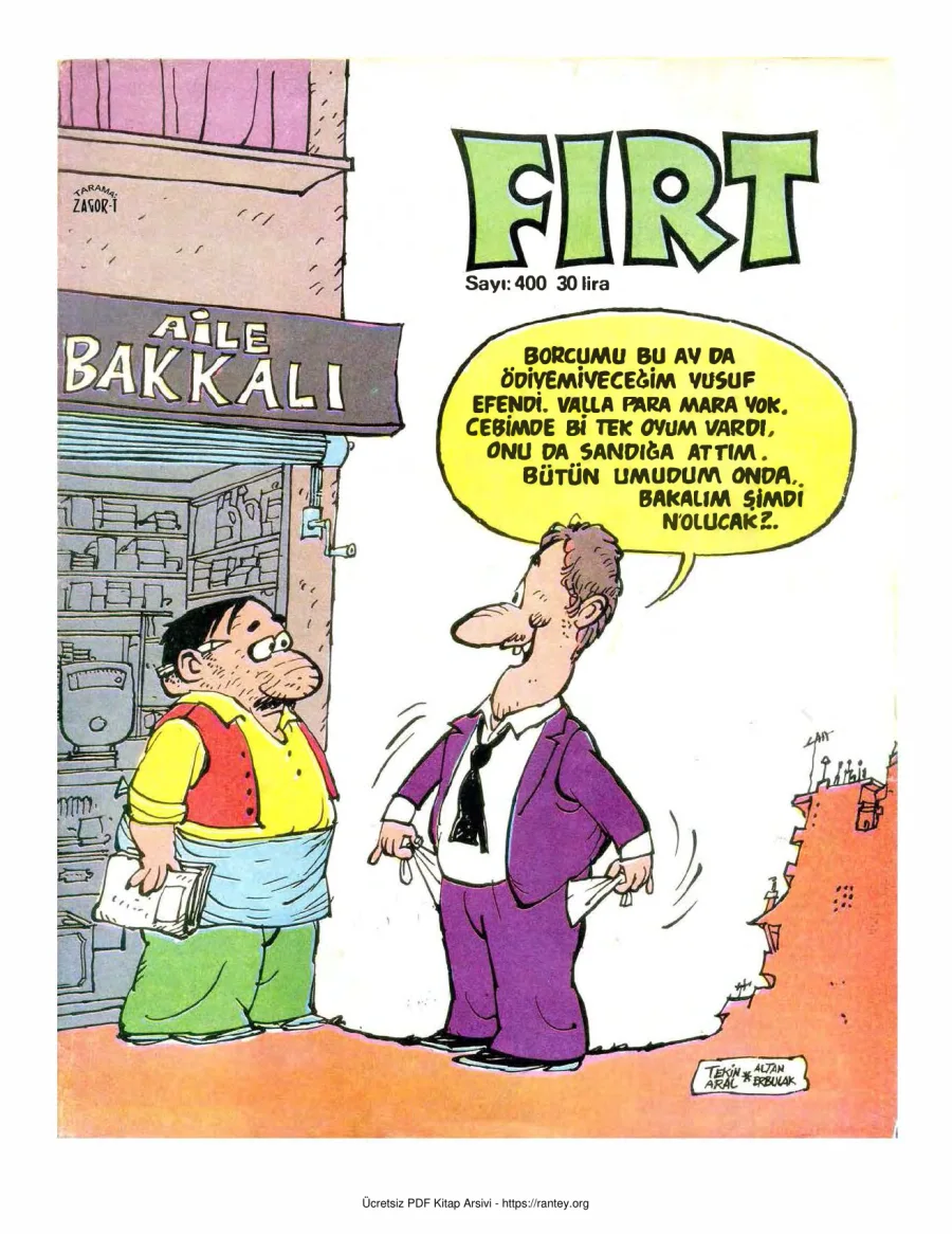 Fırt 1983 Sayı 400 kapak görseli