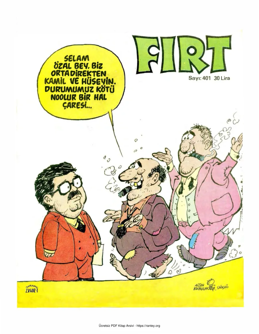 Fırt 1983 Sayı 401 kapak görseli
