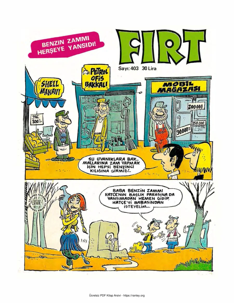 Fırt 1983 Sayı 403 kapak görseli