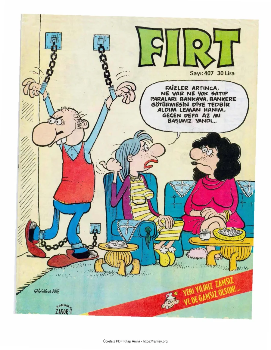 Fırt 1983 Sayı 407 kapak görseli