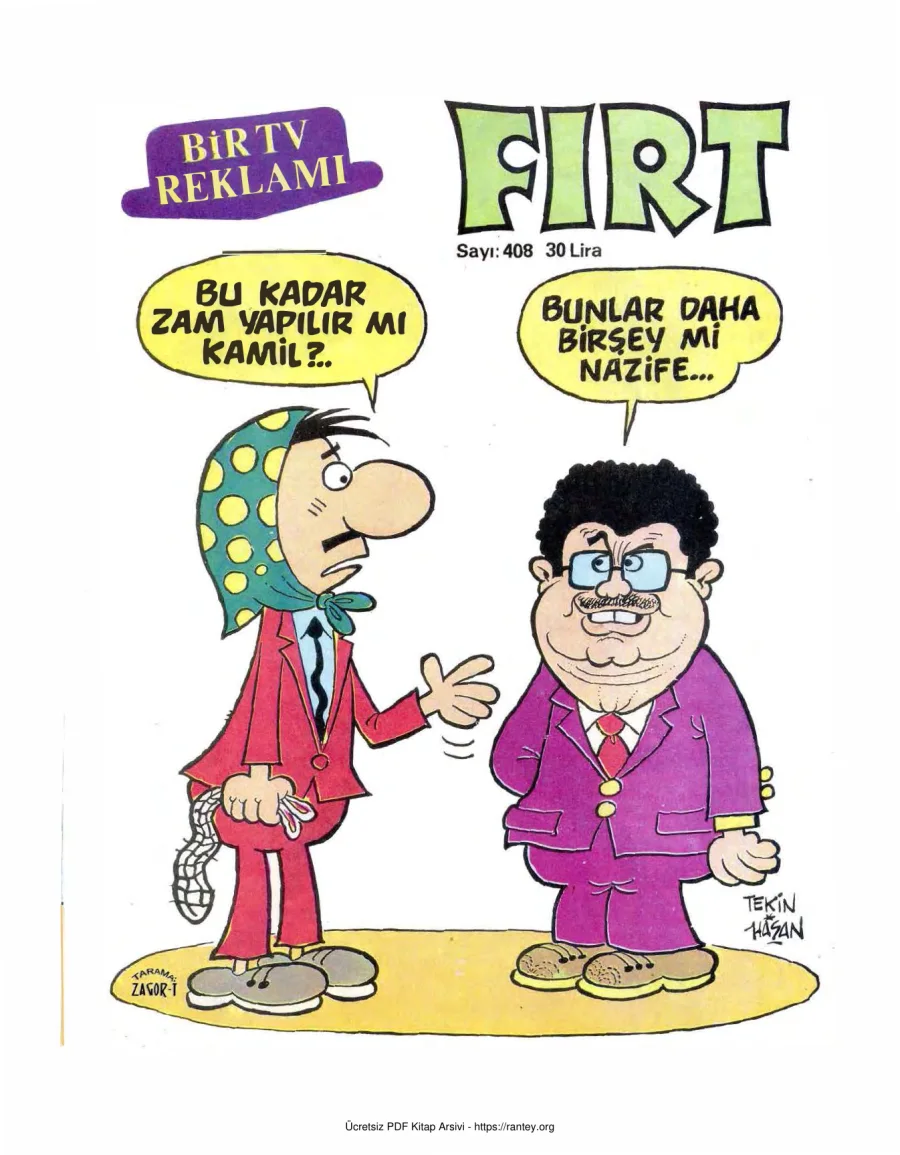 Fırt 1984 Sayı 408 kapak görseli
