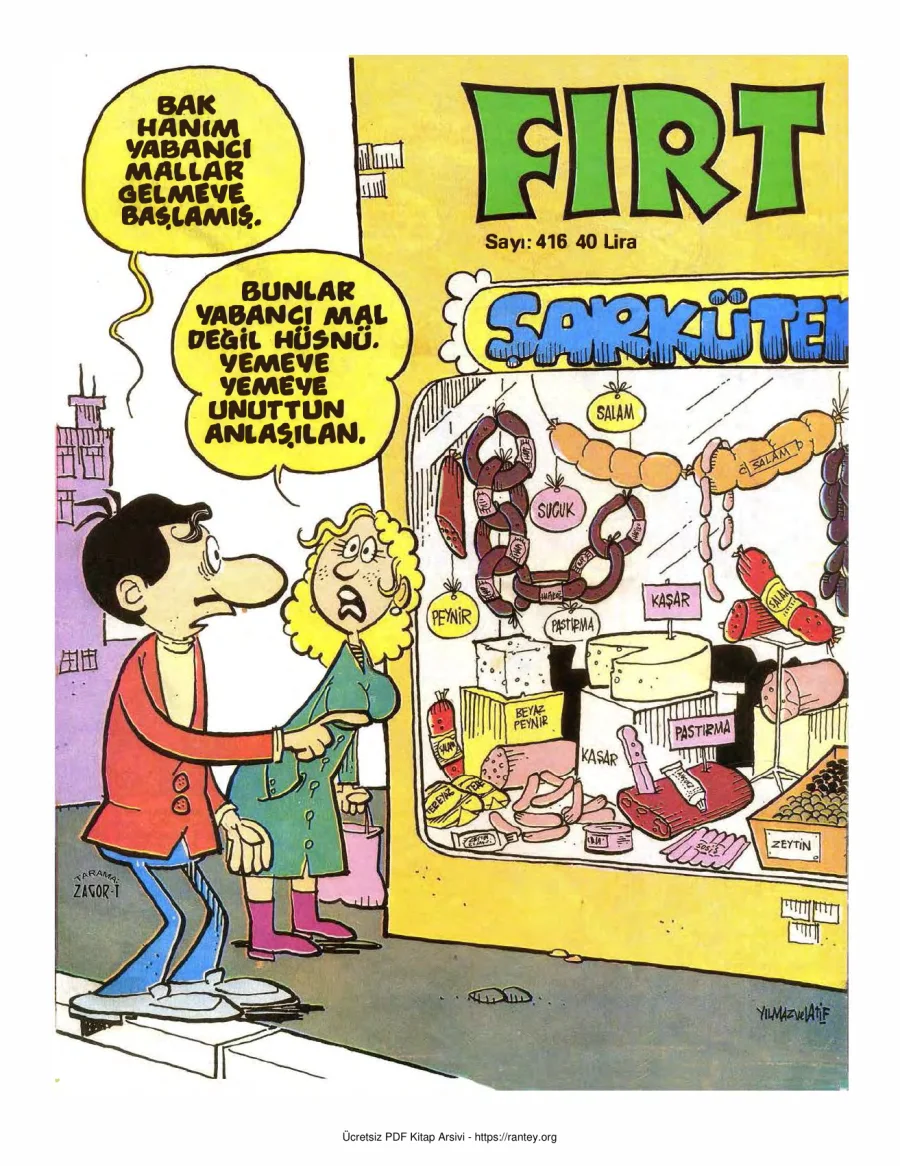 Fırt 1984 Sayı 416 kapak görseli