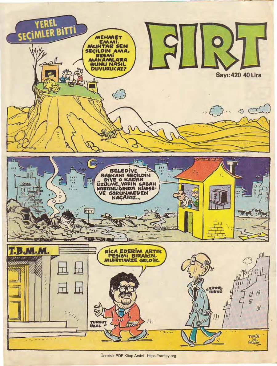 Fırt 1984 Sayı 420 kapak görseli