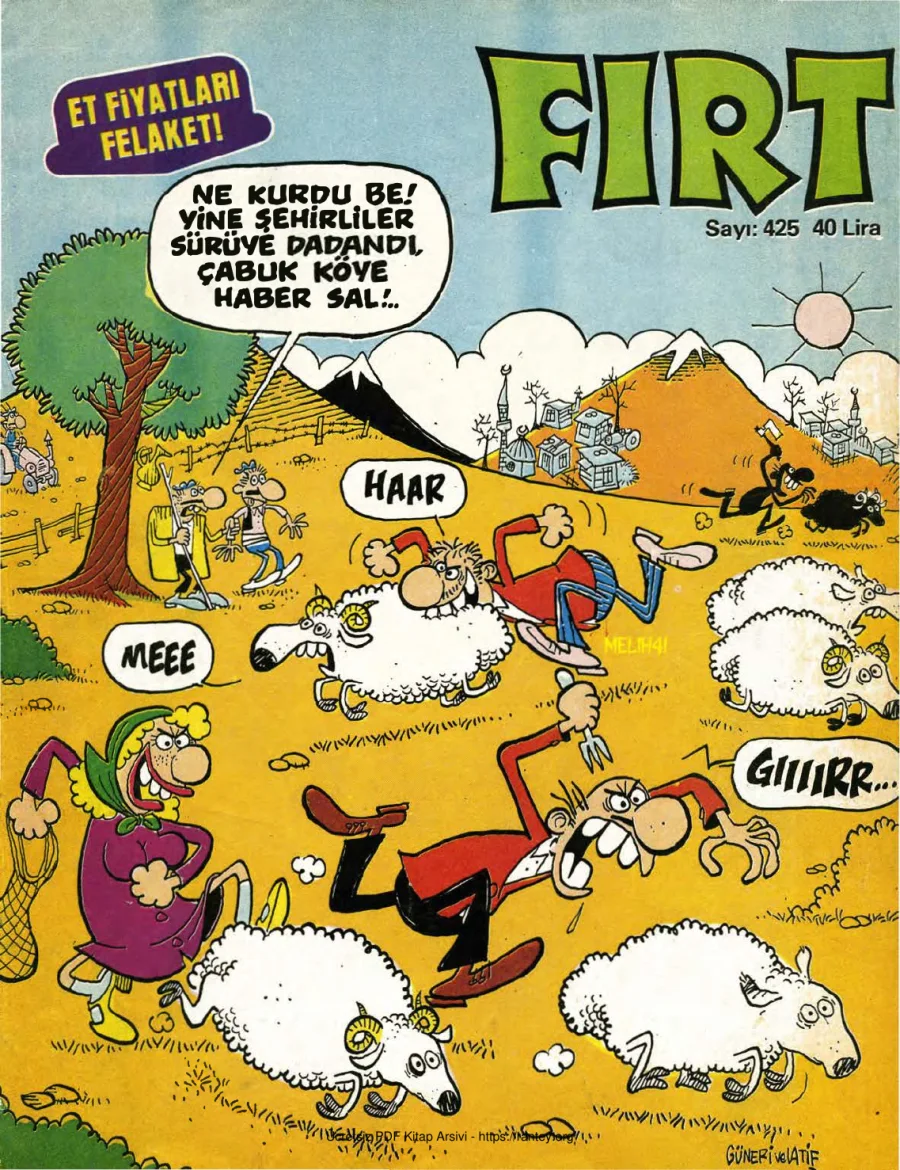 Fırt 1984 Sayı 425 kapak görseli