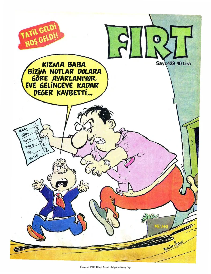 Fırt 1984 Sayı 429 kapak görseli