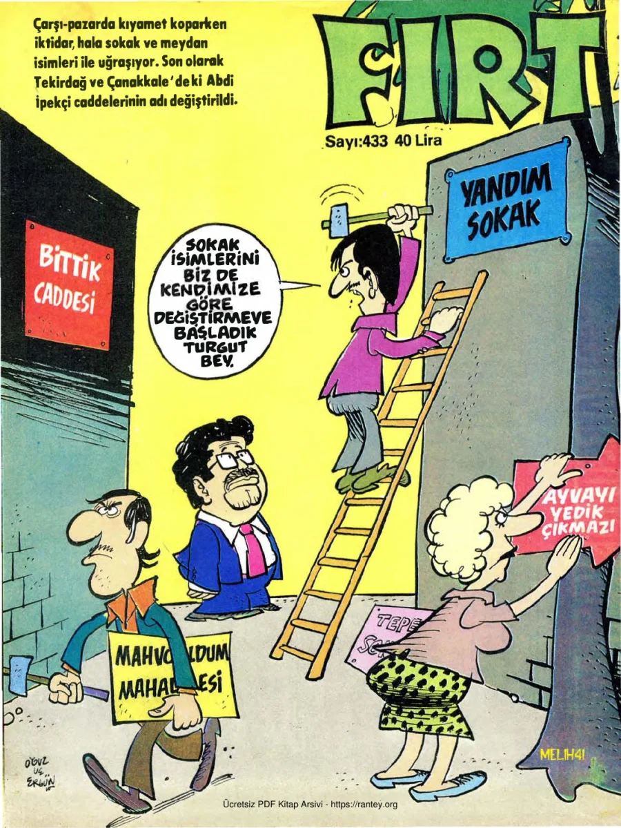 Fırt 1984 Sayı 433 kapak görseli