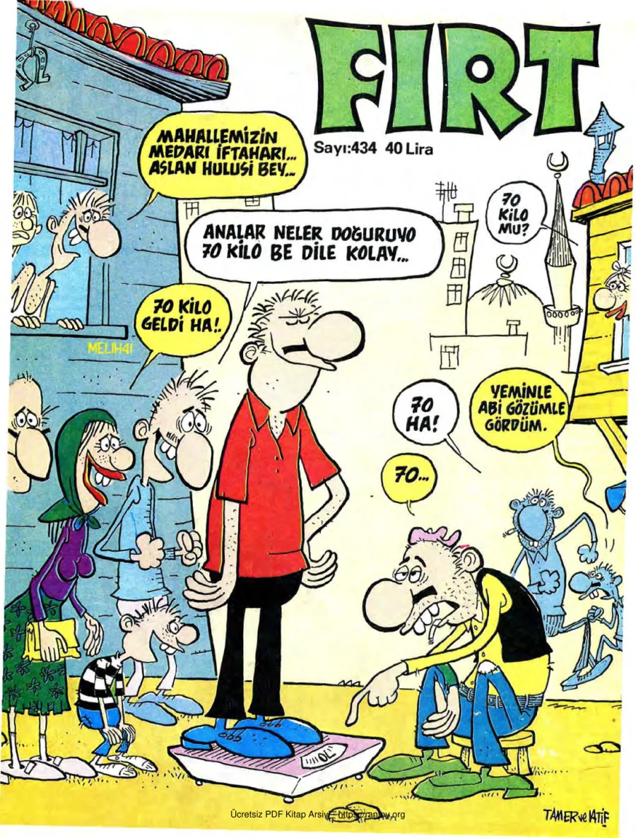 Fırt 1984 Sayı 434 kapak görseli
