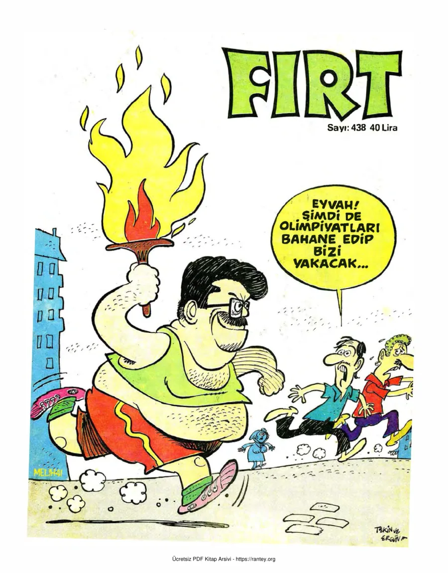 Fırt 1984 Sayı 438 kapak görseli