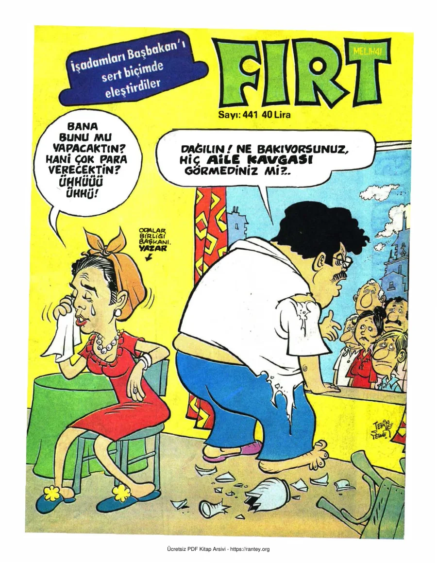 Fırt 1984 Sayı 441 kapak görseli