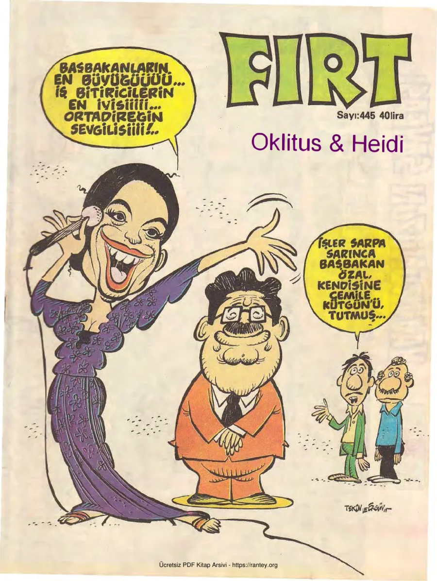 Fırt 1984 Sayı 445 kapak görseli