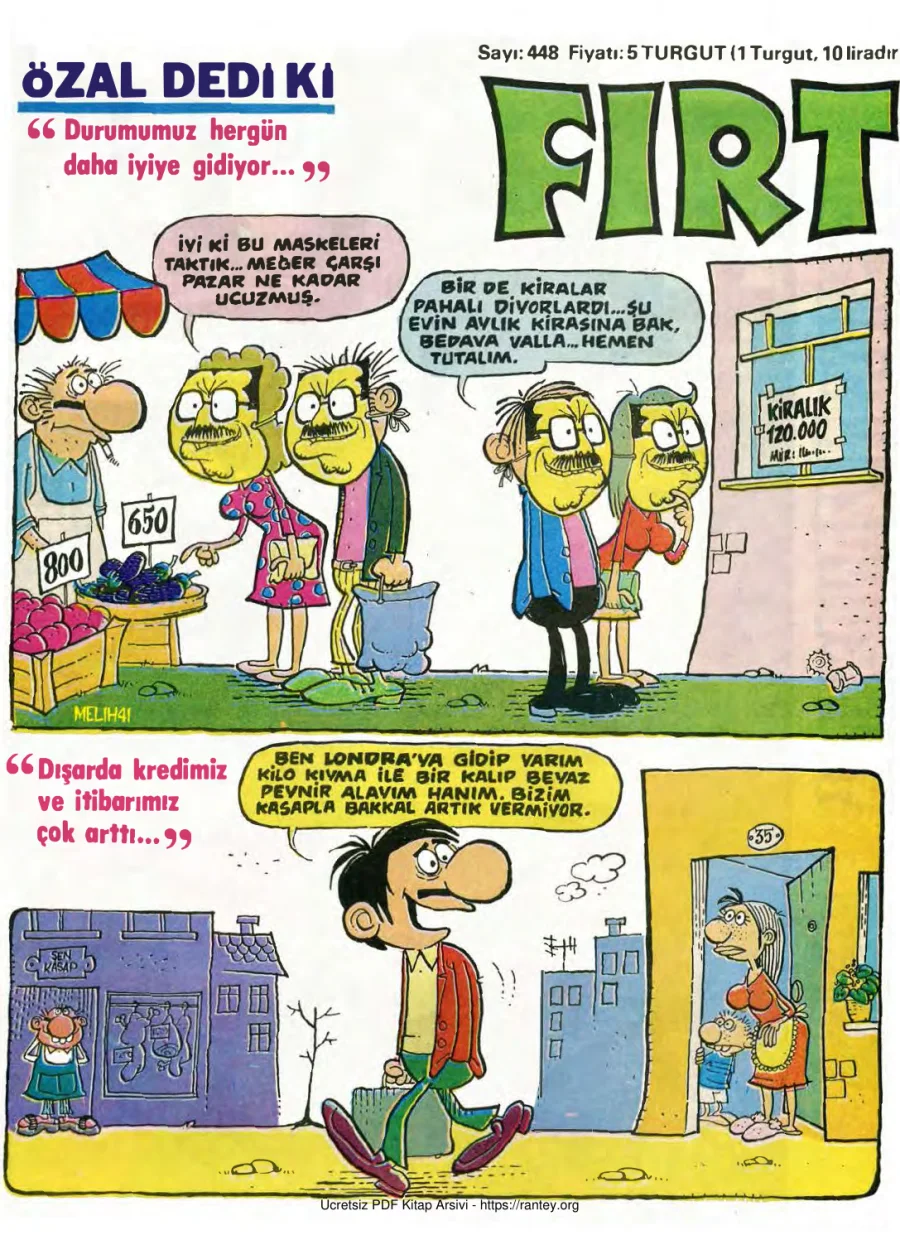 Fırt 1984 Sayı 448 kapak görseli