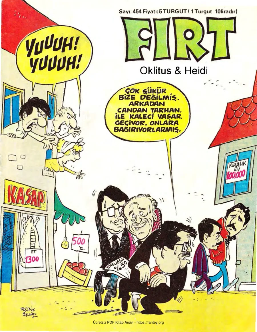 Fırt 1984 Sayı 454 kapak görseli