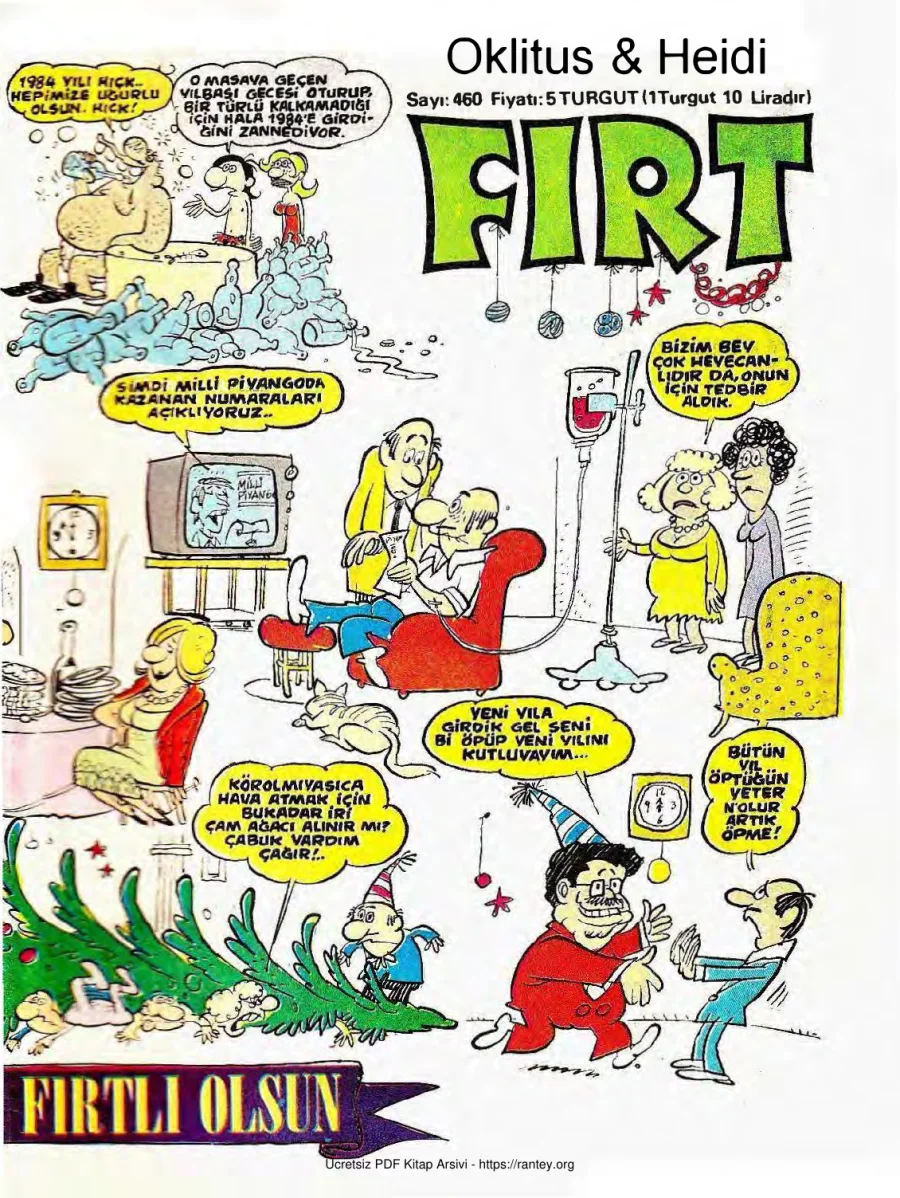 Fırt 1985 Sayı 460 kapak görseli