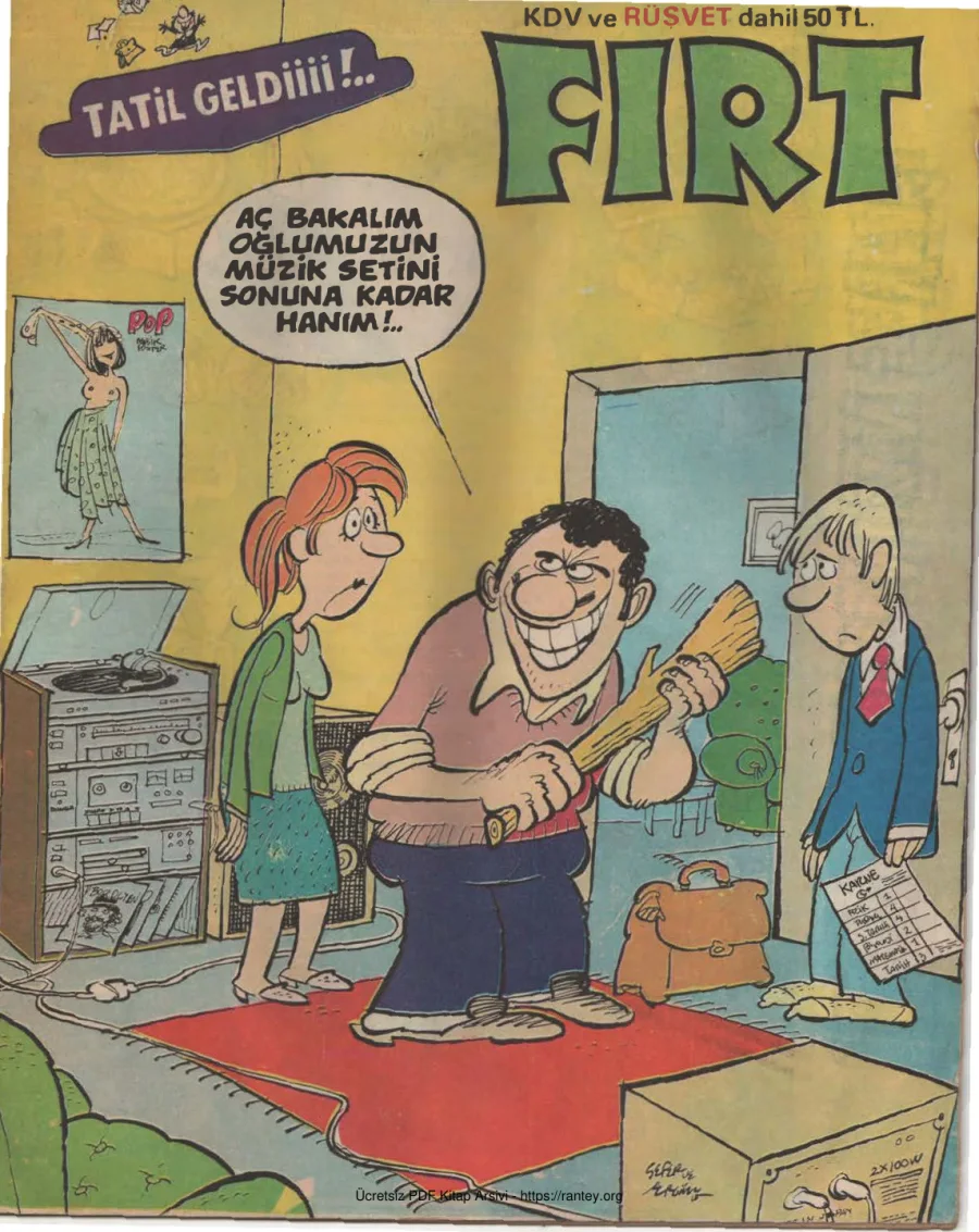 Fırt 1985 Sayı 463 kapak görseli