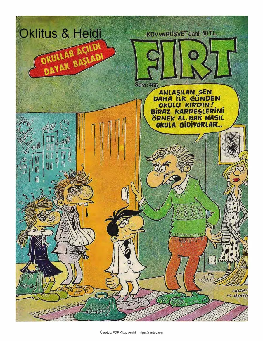 Fırt 1985 Sayı 466 kapak görseli