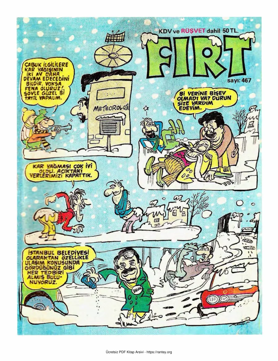 Fırt 1985 Sayı 467 kapak görseli