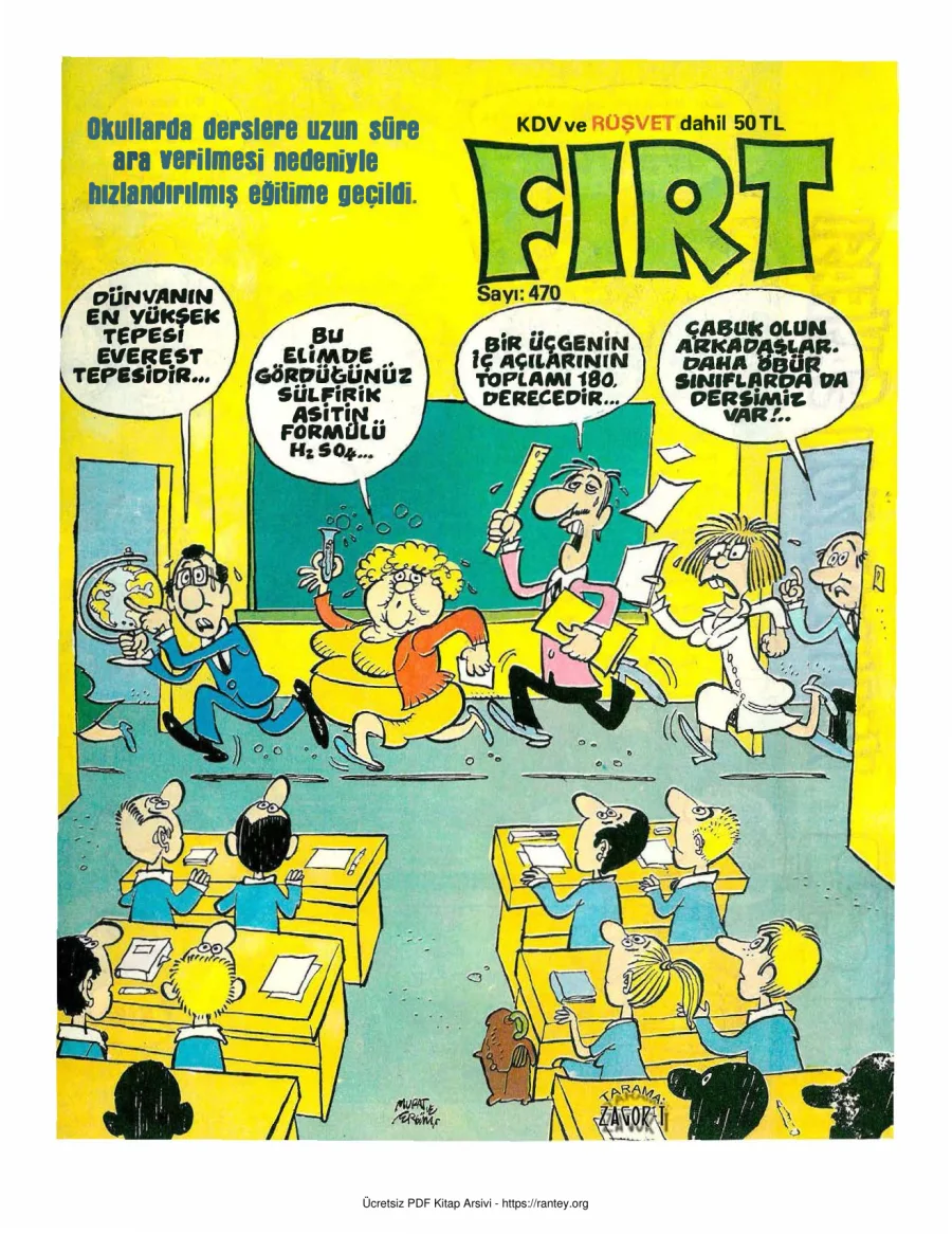 Fırt 1985 Sayı 470 kapak görseli
