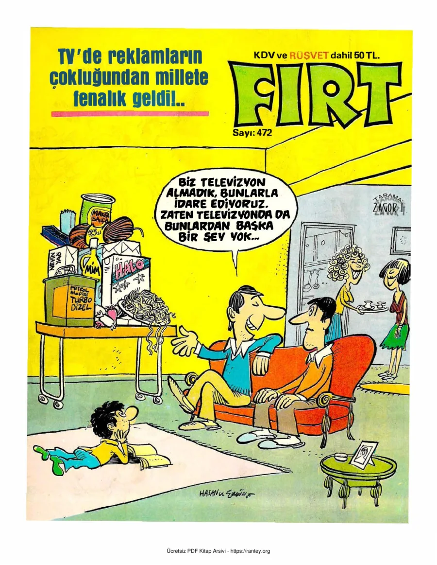 Fırt 1985 Sayı 472 kapak görseli
