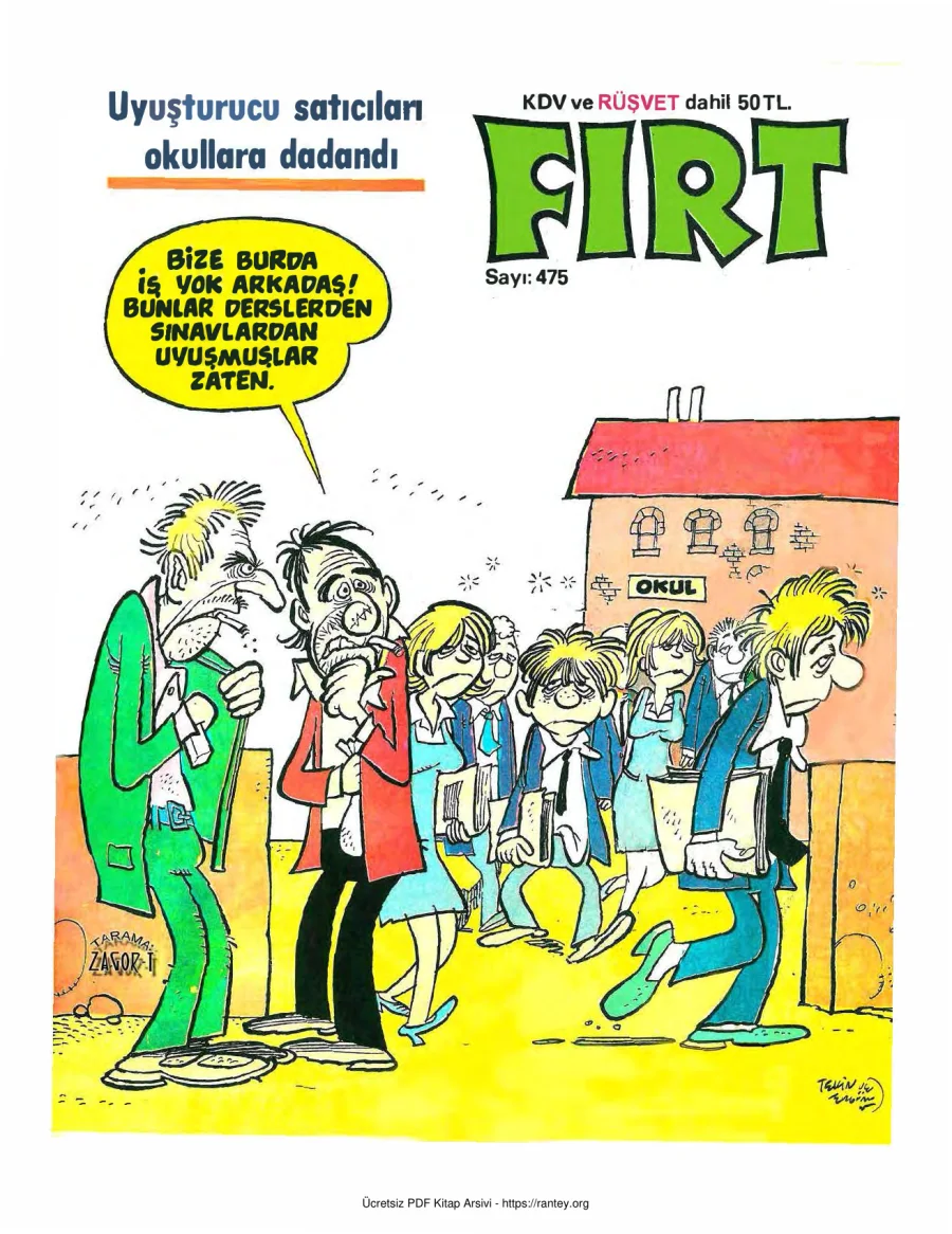 Fırt 1985 Sayı 475 kapak görseli