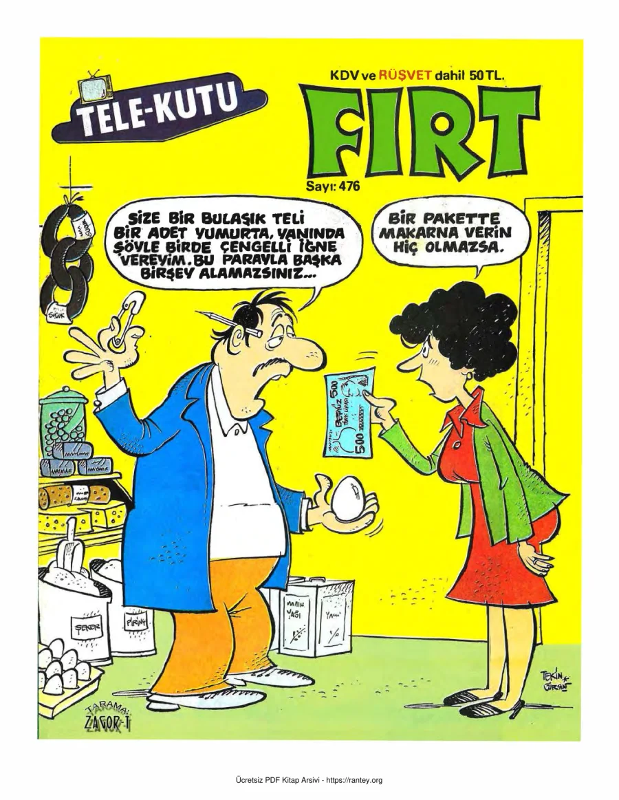 Fırt 1985 Sayı 476 kapak görseli