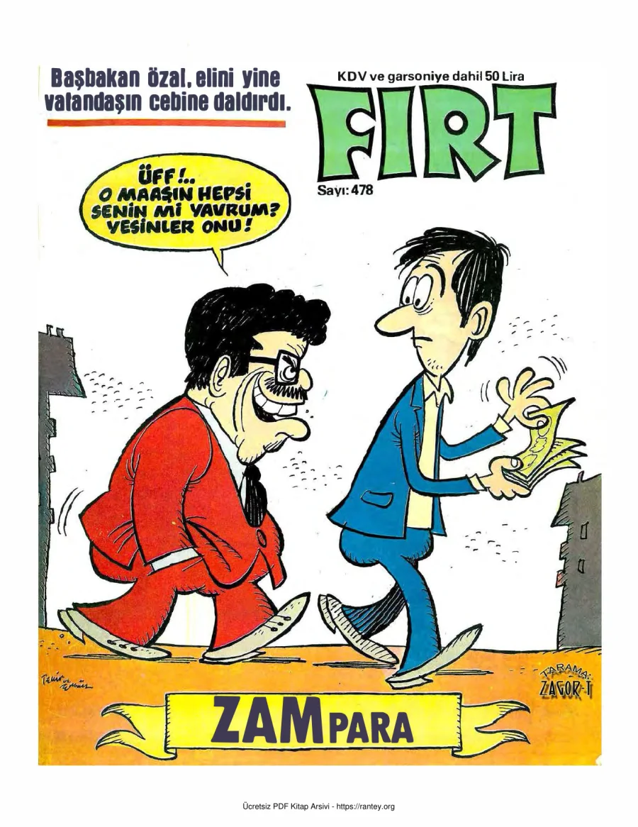 Fırt 1985 Sayı 478 kapak görseli