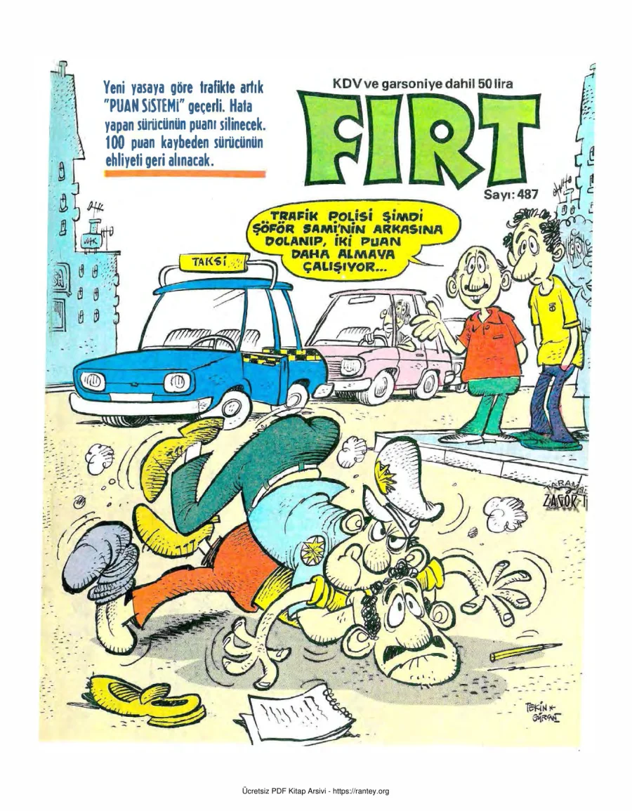 Fırt 1985 Sayı 487 kapak görseli