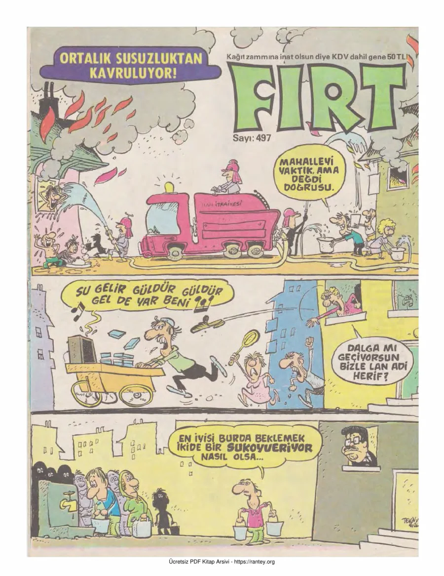 Fırt 1985 Sayı 497 kapak görseli